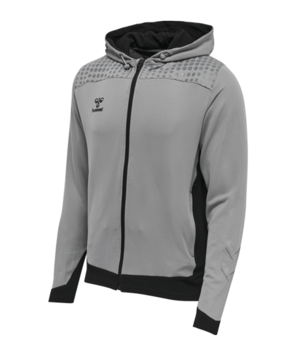 Hummel Lead Poly Hoody Grau F2006 - grau