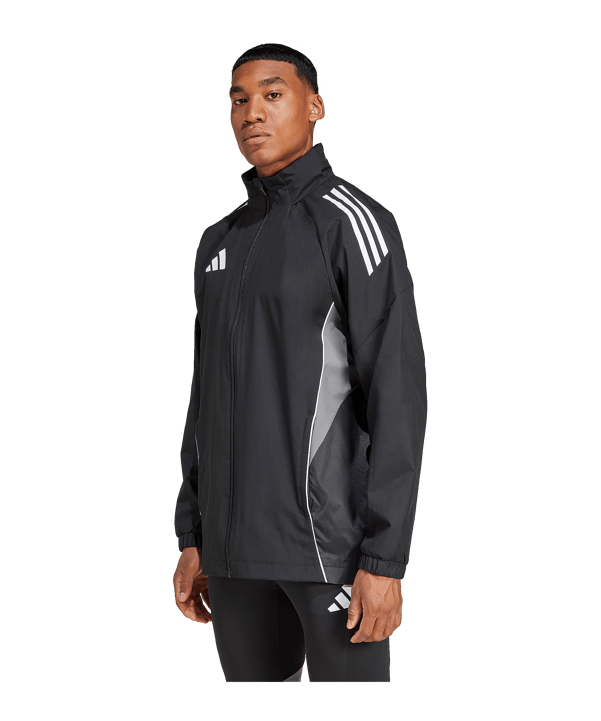 adidas Tiro 25 Competition Regenjacke Schwarz - schwarz