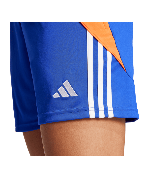 adidas Tiro 24 Short Damen Blau - blau