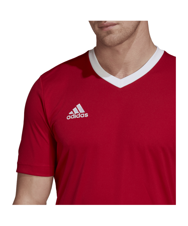 adidas Entrada 22 Trikot Rot Weiss - rot