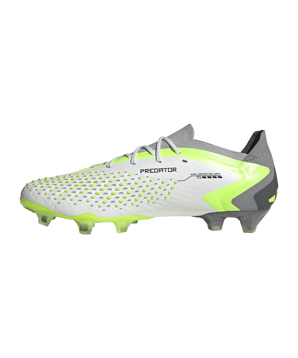 adidas Predator Accuracy.1 L FG Crazyrush Weiss Schwarz Gelb - weiss