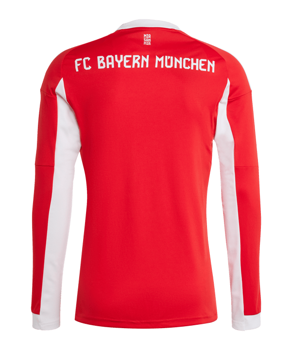 adidas FC Bayern München Longsleeve Trikot Home 2025/2026 Rot - rot