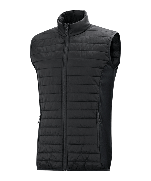 JAKO Corporate Steppweste Schwarz F800