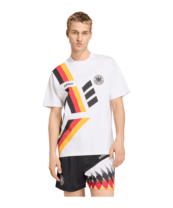 adidas DFB Deutschland T-Shirt Weiß - weiss