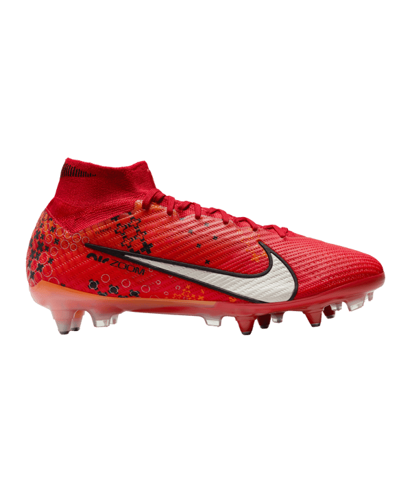 Nike Air Zoom Mercurial Superfly IX Elite SG-Pro AC Dream Speed 7 Rot Weiss Orange F600 - rot