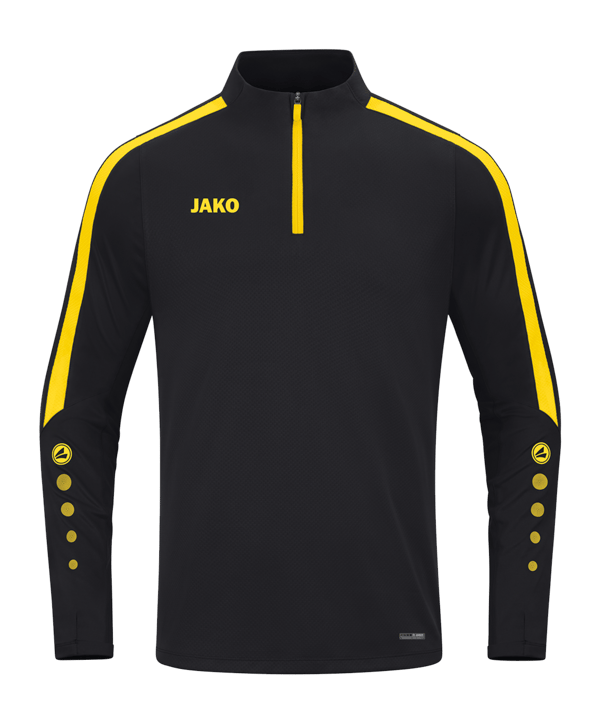 JAKO Power Sweatshirt Schwarz Gelb F803