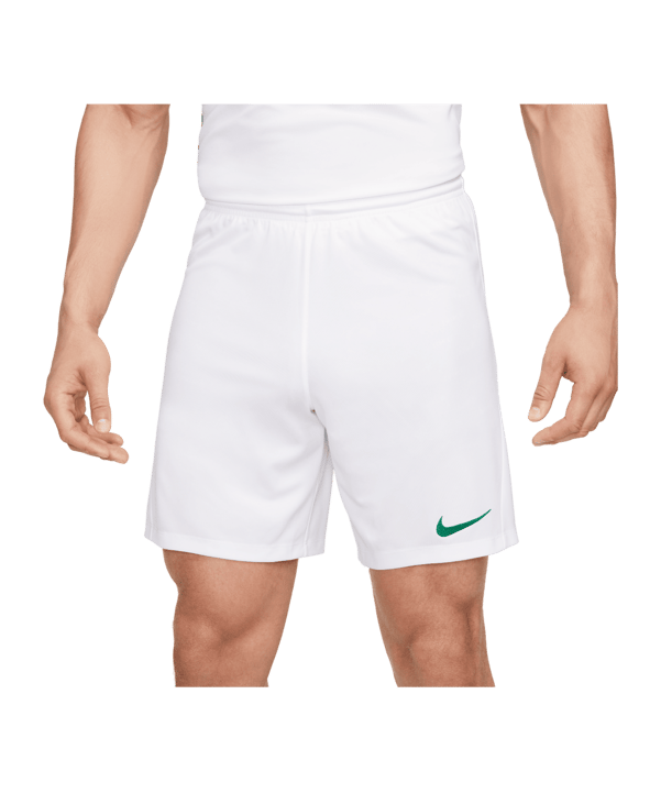 Nike Park III Short Kids Weiss Grün F102