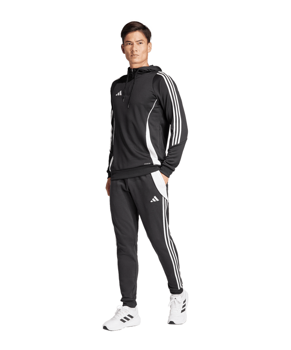 adidas Tiro 24 Trainingshose Schwarz Weiss - schwarz