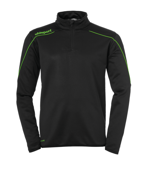 uhlsport Stream 22 Ziptop Schwarz Grün F24