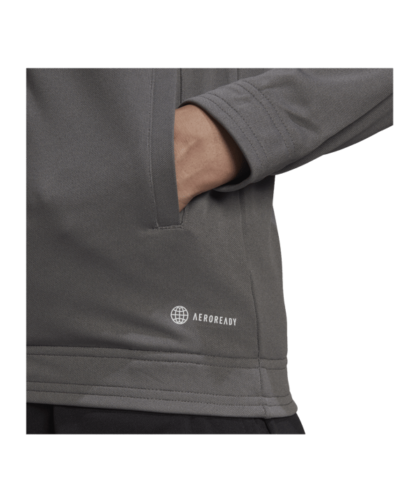adidas Entrada 22 TK Trainingsjacke Damen Grau - grau