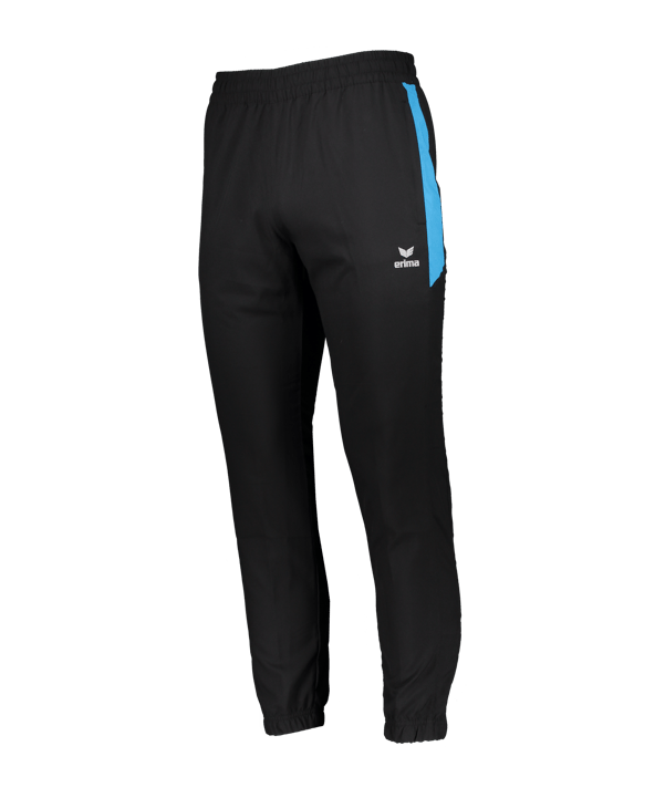 Erima Team Präsentationshose Kids Schwarz Hellblau