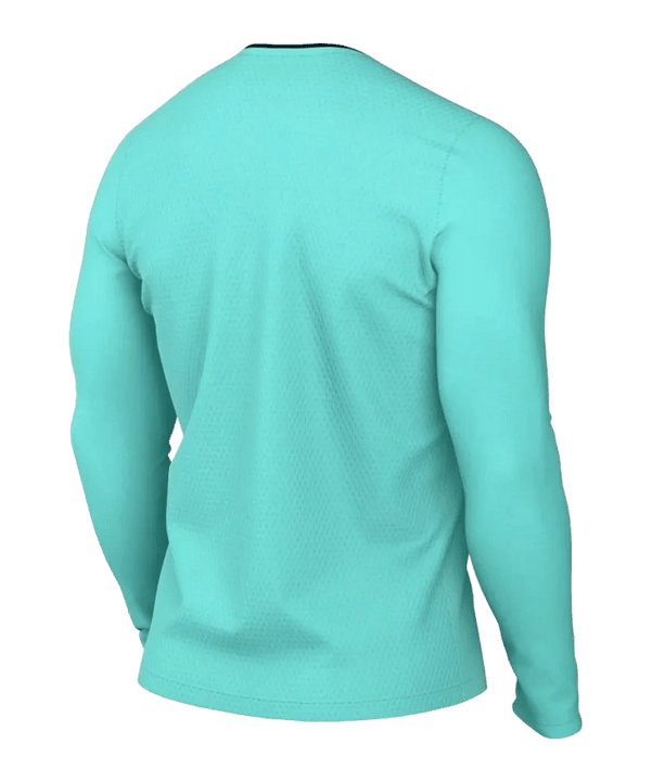 Nike Referee Schiedsrichtertrikot langarm Türkis Schwarz F354 - tuerkis