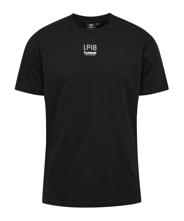Hummel hmlLP10 Boxy T-Shirt Schwarz F2001 - schwarz