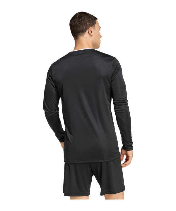 adidas Entrada 26 Trikot Langarm Schwarz - schwarz