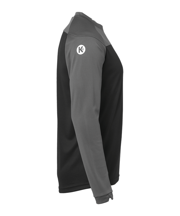 Kempa Prime Shirt langarm Schwarz Grau F01 - schwarz
