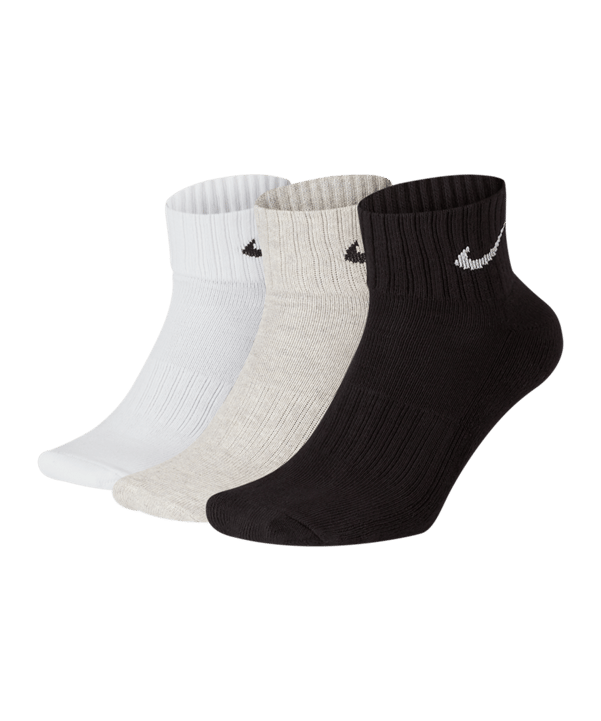Nike Cushion Quarter Training Socken 3er Pack F901