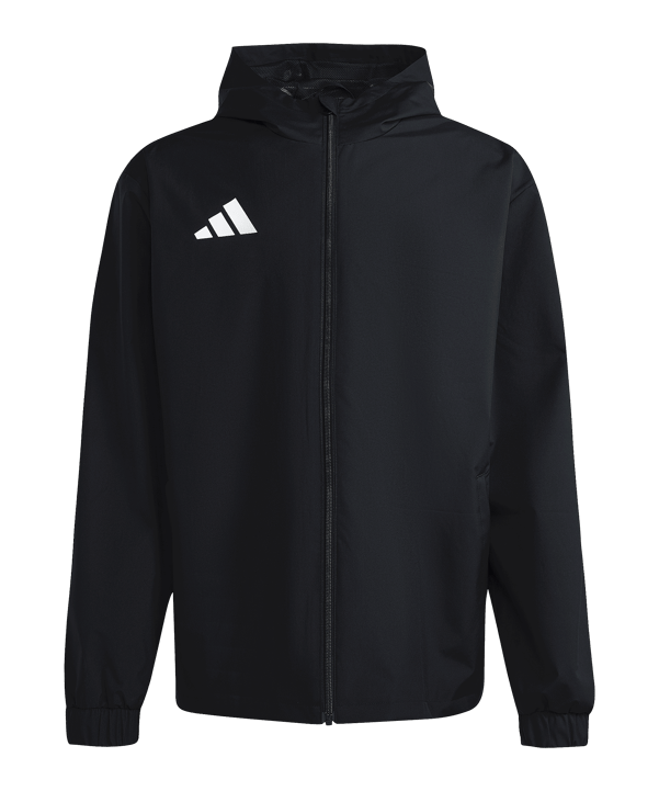 adidas Entrada 26 Regenjacke Schwarz 