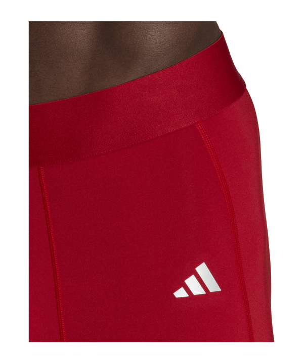 adidas Techfit Aeroready Tight Short Rot - rot