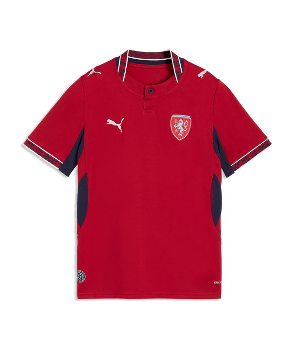 PUMA FACR Tschechien Replica Trikot Home WM 2026 Kids Rot F01 - rot