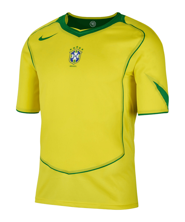 Nike Brazil Reissue 2004 Trikot Gelb F741 - gelb