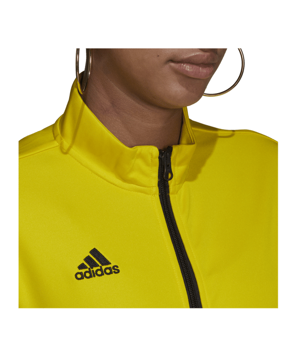 adidas Entrada 22 TK Trainingsjacke Damen Gelb | - gelb