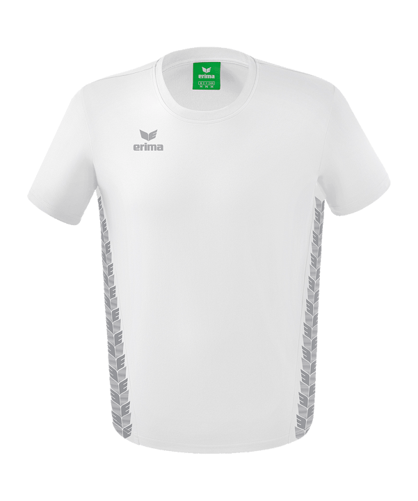 Erima Team Essential T-Shirt Kids Weiss Grau - weiss