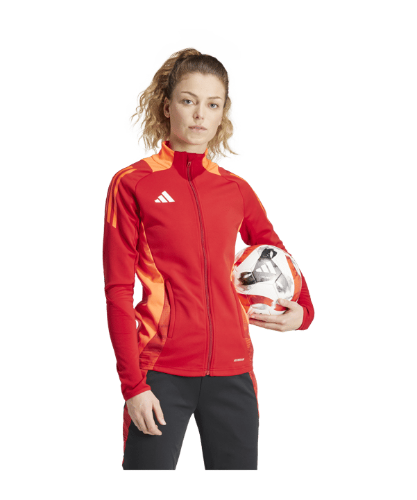 adidas Tiro 24 Competition Trainingsjacke Damen - rot