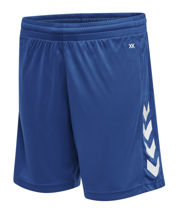 Hummel hmlCORE XK Poly Short Kids Blau F7045