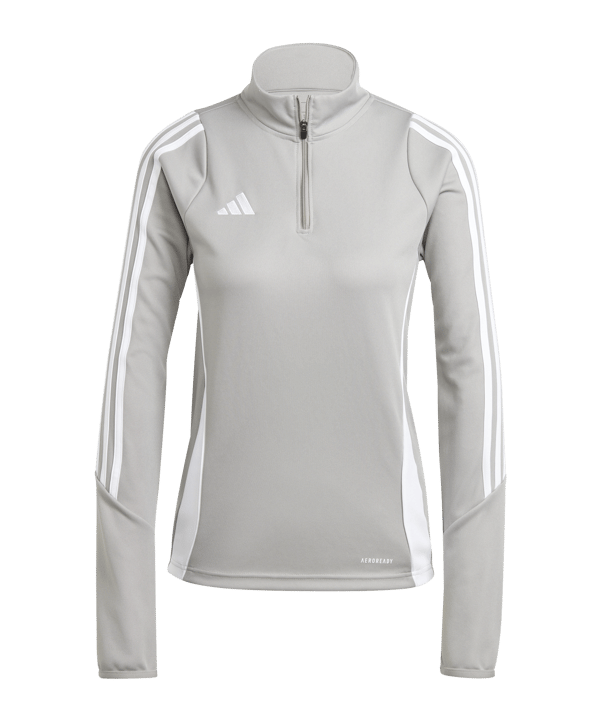 adidas Tiro 24 Trainingstop Damen Grau Weiss