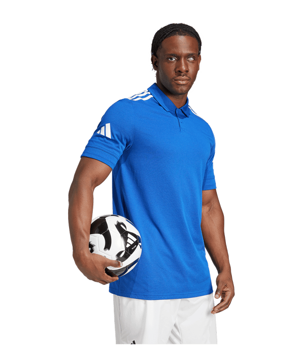 adidas Squadra 25 Polo Blau - blau