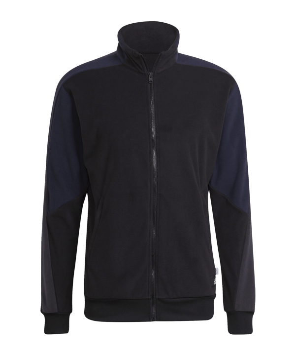 adidas Future Icons Fleece Trainingsjacke Schwarz - schwarz