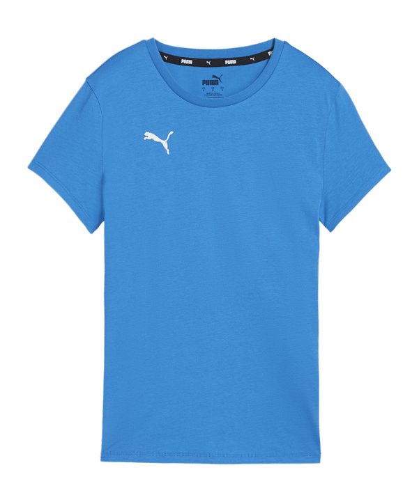 PUMA teamGOAL Casuals T-Shirt Damen Blau F02