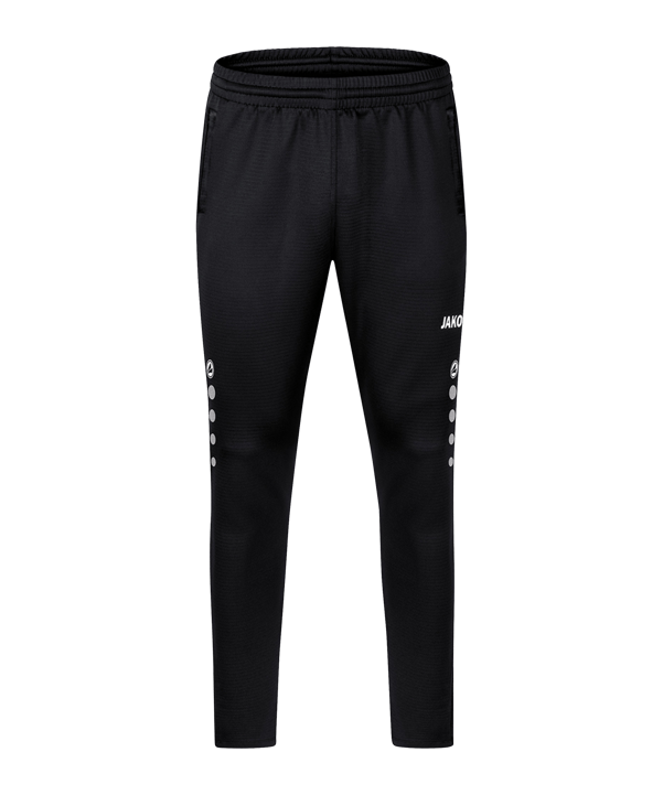 JAKO Challenge Trainingshose Schwarz Weiss F802 - schwarz