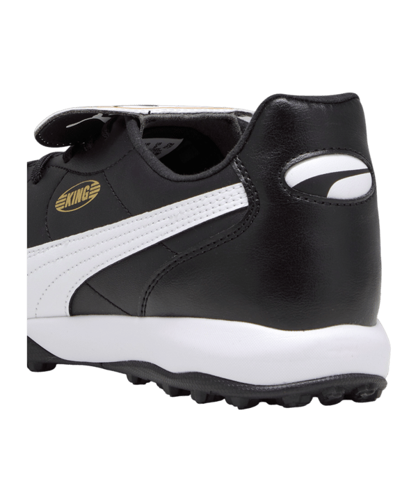 PUMA KING Top TT Schwarz Weiss Gold F01 - schwarz