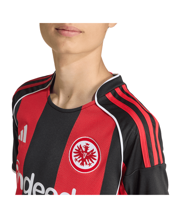 adidas Eintracht Frankfurt Trikot Home 2025/2026 Kids Schwarz - schwarz