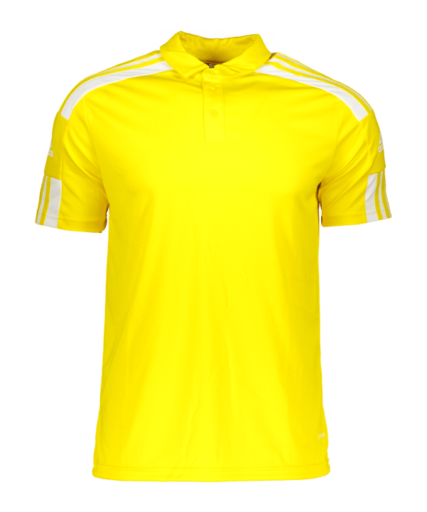 adidas Squadra 21 Poloshirt Gelb Weiss - gelb