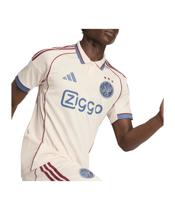 adidas Ajax Amsterdam Trikot 3rd 2025/2026 Beige - beige