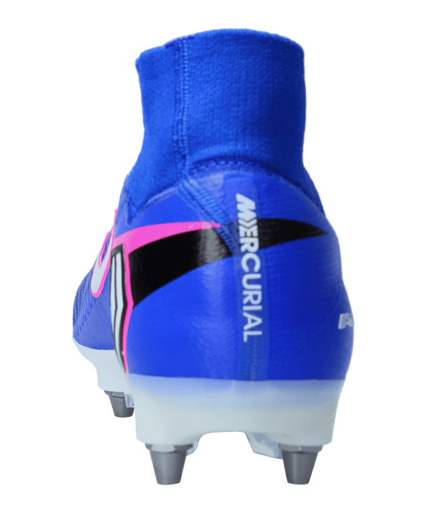 Nike Air Zoom Mercurial Superfly X Elite SG Attack Blau F446 - blau