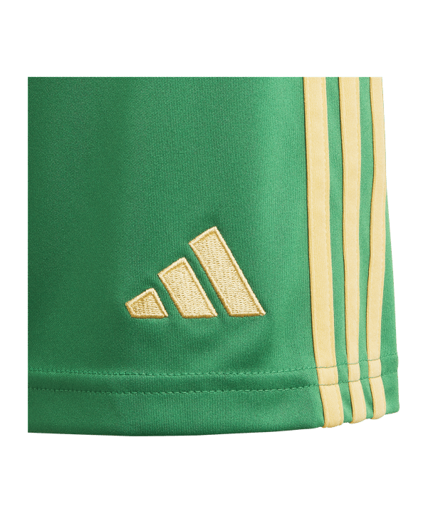 adidas Tiro 24 Short Kids Grün Orange - gruen