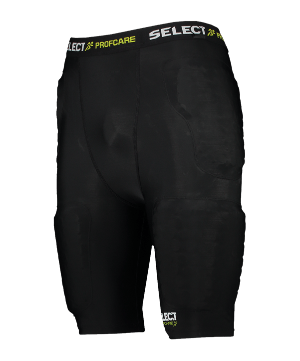 Derbystar Kompressionshose mit Polster F111 - schwarz