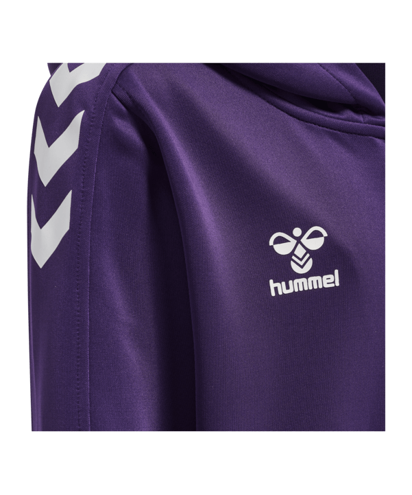 Hummel hmlCore XK Poly Kapuzenjacke Kids F3332 - lila