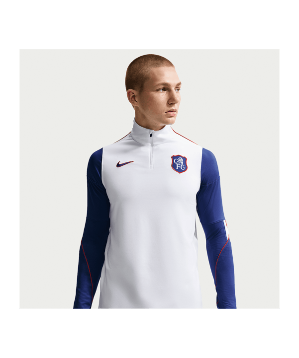 Nike FC Chelsea London Strike Drilltop Weiß F100 - weiss