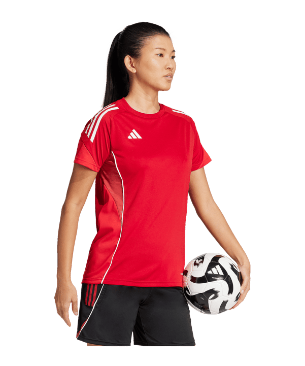adidas Tiro 25 Competition Trainingsshirt Damen Rot - rot
