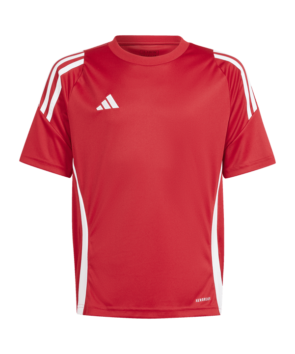 adidas Tiro 24 Trikot Kids Rot Weiss - rot