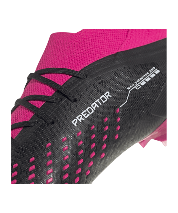 adidas Predator Accuracy.1 SG Own Your Football Schwarz Weiss Pink - schwarz
