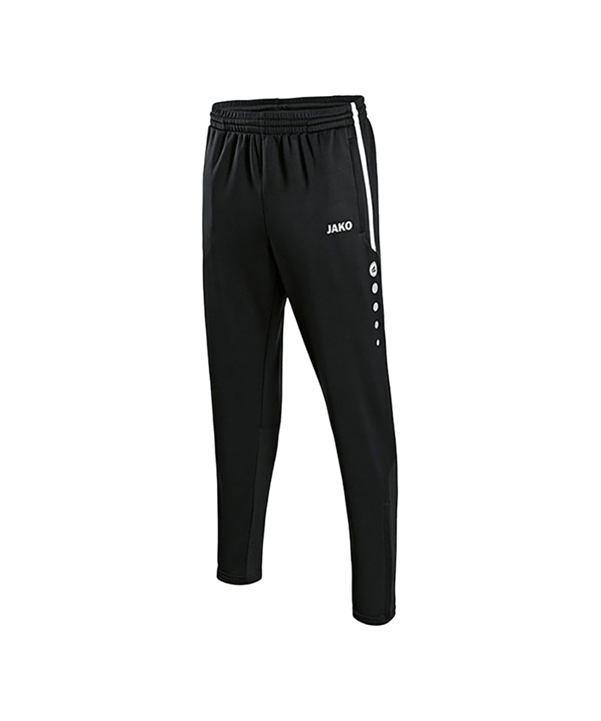 JAKO Active Trainingshose Schwarz Weiss F08