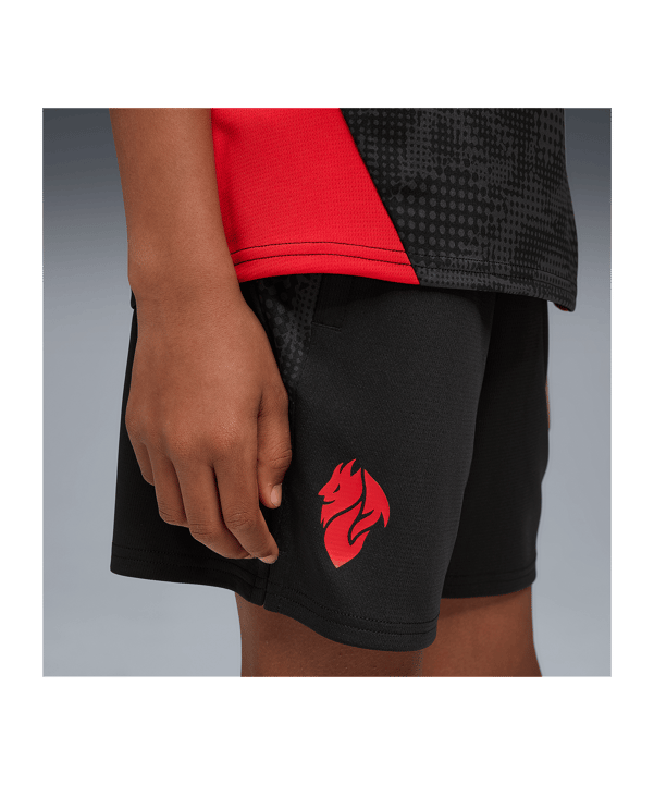 PUMA AC Mailand Training Pockets Short Kids Schwarz F04 - schwarz