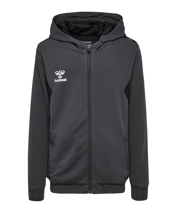 Hummel AUTHENTIC PL Kapuzenjacke Kids Grau F1525 