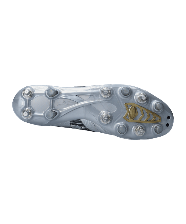 Mizuno Morelia Neo Beta Made in Japan Mix SG Platinum Silver Silber F04 - silber
