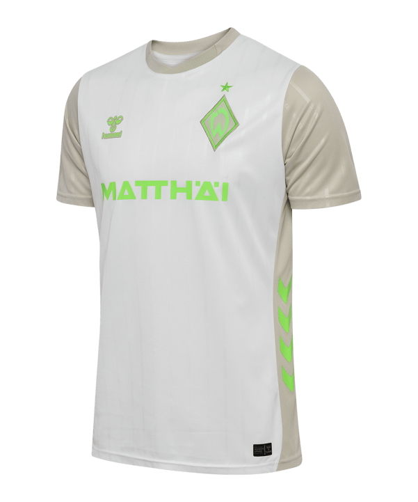 Hummel SV Werder Bremen Trikot Away 2025/2026 Weiß F9540 - weiss